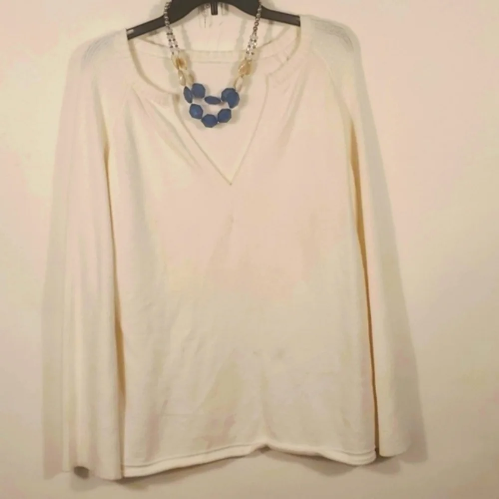 Off White Pull over Sweater Size XL